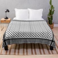 Palestinian keffiyeh | Palestine map Pattern Throw Blanket 150cm*200cm