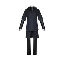 Anime Ken Kaneki Cosplay Kostiumai Odinė Striukė Kelnės Šortai Helovino Apranga S black