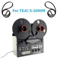 FR15.3 Gervei Plokščia Pavaros Diržas Skirtas TEAC X-2000M 32/B Vaizdajuosčių Grotuvams JVC PANASONIC Sony Ritininio Magnetofono juoda