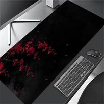 Cherry blossom Large Gaming Mouse Pad Soft Rubber Desk Mat Anti‑Slip Computer Keyboard Mousepad Office Desktop Decor Mouse Mat 400X700X3MM