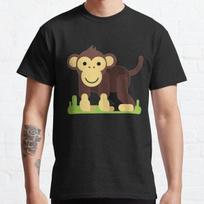Sneaky sasquatch Classic Made in USA Premium T-Shirt S-3XL 4XL beige
