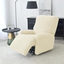 Polar Fleece Recliner Sofa Covers Split Relax All-inclusive Chair Cover Lounger Single Couch Sofa Slipcovers Armchair Covers