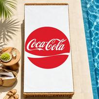 Classic Fun Red Design Logo C-CocaS C-ColaS Towel Soft Beach Towels Trip Swim Pool Bathing Towel Gym Spa Home Decor Gift Holiday 40x70CM