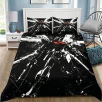 Mobile Suit Gundam Kid Duvet Cover Pillowcase Bedding Set Adult Boy Children Bedroom Decoration Single Twin Full Queen King 90×200cm