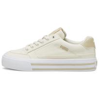 PUMA Court Classic Vulc Low top Skateboard Shoes Women's Ecru 395020-08 43 white