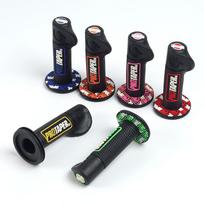 Universal Modified Pro Handlebar Grips for Motorcycles, Mopeds, Scooters & Cross-Country Bikes Black with support (Color random) black