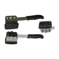 Victor ProChef Meat Tenderizer 56 Blades - Professional Tenderizer Victor ProChef Meat Tenderizer 56 Blades - Professional Tenderizer - White