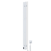 Elektrinis rankšluosčių džiovintuvas Navin Siluet Quadro, 90*1500, Sensor, 12-134053-0915, baltas, (laidas dešinėje)