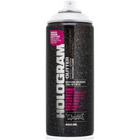 Dekoratyvinis lakas MONTANA HOLOGRAM GLITTER 3D, skaidrus su blizgučiais, 400 ml
