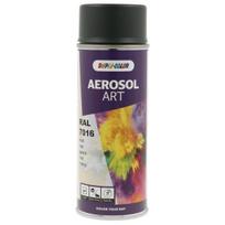 Purškiami akriliniai dažai DUPLI COLOR RAL7016, antracito pilkos sp., 400 ml