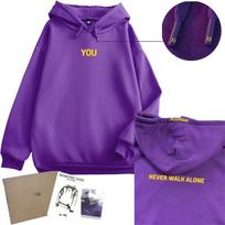Jimin Gerbėjų Hoodis Toks Pat Kaip Jūsų Poros Džemperis Jaunimui 4XL purple