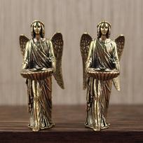 Europos angelo statulėlė Namų dekoras Statula Sargas angelas Sparnai Angelo papuošalas Svetainės dekoracijos Copper black