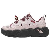 Women's Sneakers FILA MOUSSE Height-Increasing Abrasion-Resistant Lightweight Low-top Chunky Sneakers Women's 40 gray
