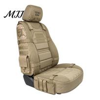 Tactical Seat Protector Military Car Cover Organizer with Multi-Pocket Storage, Storage Protector, Universal Off Road Vehicle Interior Accessory Faux