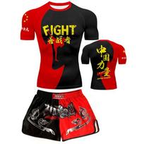 Kids Adult Muay Thai Shorts MMA Boxing Training Set Quick Dry Breathable Adult 4XL: 200 lbs