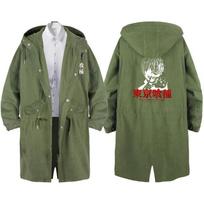 Tokyo Ghoul Kaneki Ken Long Trench Coat Anime Cosplay Hooded Sweatshirt Jacket Teen Boys XXXL gray