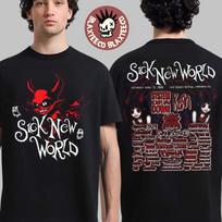 Sick New World 2026 Las Vegas Festival Merch On April 25 2026 Full Lineup Signature Red Devil T-Shirt 130 black