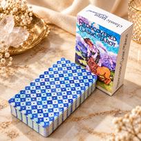 Rediscovered Classic Tarot Deck, 10.3*6cm 78 Pcs Ballpoint Pen Hand Drawn Tarot Cards Reimagined RWS-Inspired Indie Deck įvairiaspalvis