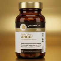 AHCC® Kinoko Gold Imuninės sistemos apsaugos kompleksas - Palaiko natūralių žudikų ląstelių funkciją ir imuninės sistemos sveikatą 1pack