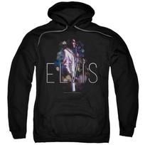 ELVIS PRESLEY DREAM STATE Licensed Adult Hooded Sweatshirt Hoodie S black