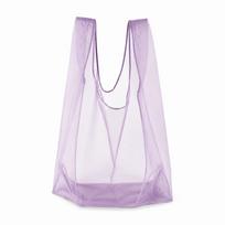 High Quality Organza Tote Bag Large Capacity Multicolor Shopping Bag Gauze Storage Bag Shopping violetinė