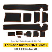 For Dacia Duster 3 2024 2025 2026 Anti-slip Slot Pad Car Door Groove Mat Auto Interior Trim Accessories Option 5