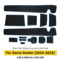 For Dacia Duster 3 2024 2025 2026 Anti-slip Slot Pad Car Door Groove Mat Auto Interior Trim Accessories Option 4