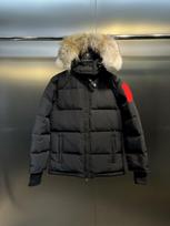 Chelsea Parka pūkinisL žąsų pūkų striukė moteriškas žieminis paltas sutirštintas L beige