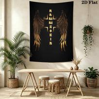 Rammstein Printed Tapestry – Wall Hanging for Bedrooms, Dorms, and Home Decor 100cm x 150cm