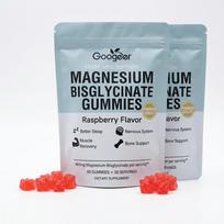 High Absorption Magnesium Bisglycinate Gummies – Gentle on Stomach, Muscle Relief & Bone Care | 100% Vegan & Non-GMO 2pack