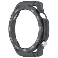 Case For Huawei Watch GT 5-5 Pro-GT 4 46mm Smartwatch Accessories Scale Hard PC Cover Bumper Shell HUAWEI Watch GT5 Protective 7 Black Silver Huawei GT 4 black
