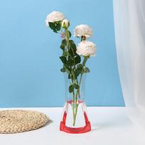 5Pcs Folding Hydroponic Floral Vase Shatterproof Plant Containers  Restaurant Centerpiece