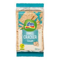 German Dm Spelt Sesame Crackers 100G beige