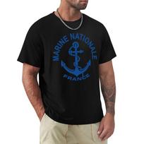 MARINE NATIONALE FRANCE TShirt t shirts for Unisex pack white TShirt 4XL black