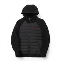 25 High-Quality Pony Print Hooded Thin Cotton Jacket Men European Style 3XL juoda