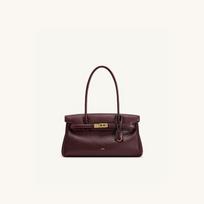 JW PEI Yara Tote Bag - Crossbody Underarm Small Designer Baguette Women Wine Red