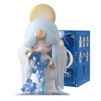52TOYS BLINDBOX Laplly Infinite Beginning Series Tarot Theme Blind Box Metallic Translucent Stylish Interior Perfect for Gifts  Infinite Beginning gray