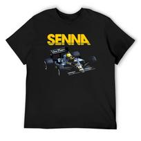 Ayrton Senna 97T John Player Livery T-Shirt oversized vintage clothes Clothing mens graphic t-shirts hip hop XXXXXL black
