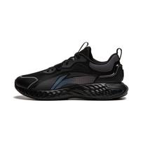 Li Ning Slip Resistant, Abrasion Resistant, Lightweight Low top Casual Shoes Men's Black AGLU187-4 43 black