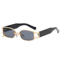 Xiaomi Buckle Sunglasses 2024 New Small Frame Metal Square Sunglasses Fashionable Personality Sunglasses Men And Women