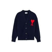 AMIPARIS SS21 Sweater Men's Marine Blue E21HK303016-410 XS black