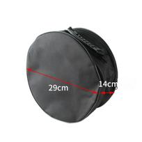 Easy-Carry Round Storage Bag Waterproof Circular Portable Strong for 29-14cm gray