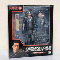 MAFEX Nr.199 Mafex Terminatorius 2 Teismo diena T-800 6 colių veiksmo figūrėlė Kolekcinis modelis T2 Figūrėlė Gimtadienio Kalėdiniai Žaislai gray