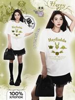 Yaelokre (Harpy Hare) Oversized T-shirt (2) S beige