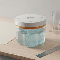 Resin Air Extractor Release 95kPa Vacuum Chamber for Workshop Orange Eu gray