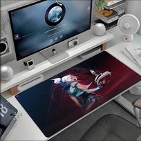 Hot Game Valorant Jett Mouse Pad Xxl Gaming Accessories Office Gamer Keyboard Desk Mat Nonslip Laptop Large Rubber Mouse Pad 800x300x2mm