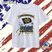 Notre Dame Football Graphic Tee Shirt Vintage College Gift S