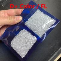 Price Moissanite Small Size for Iced Grillz Synthetic Melee Size 1 1.5 2.0 mm Round D Vvs1 Moissanite for Cuban Chain 1.7mm