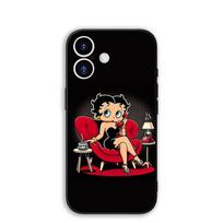 Cover for Samsung Galaxy A56 A26 A36 A10 A20 A30 A31 A32 A50 A55 A52 A53 A33 A12 A14 Phone Case Kawaii B-Bettys Anime B-Boops Galaxy A30 black