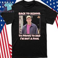 Back To School To Prove To Dad I’m Not Fool Billy Madison T-Shirt Unisex T-Shirt XXXXL gray